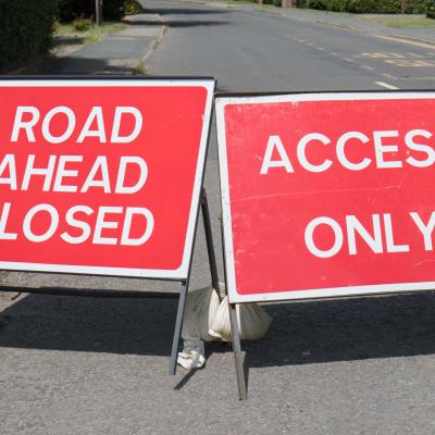 Road Works Signs