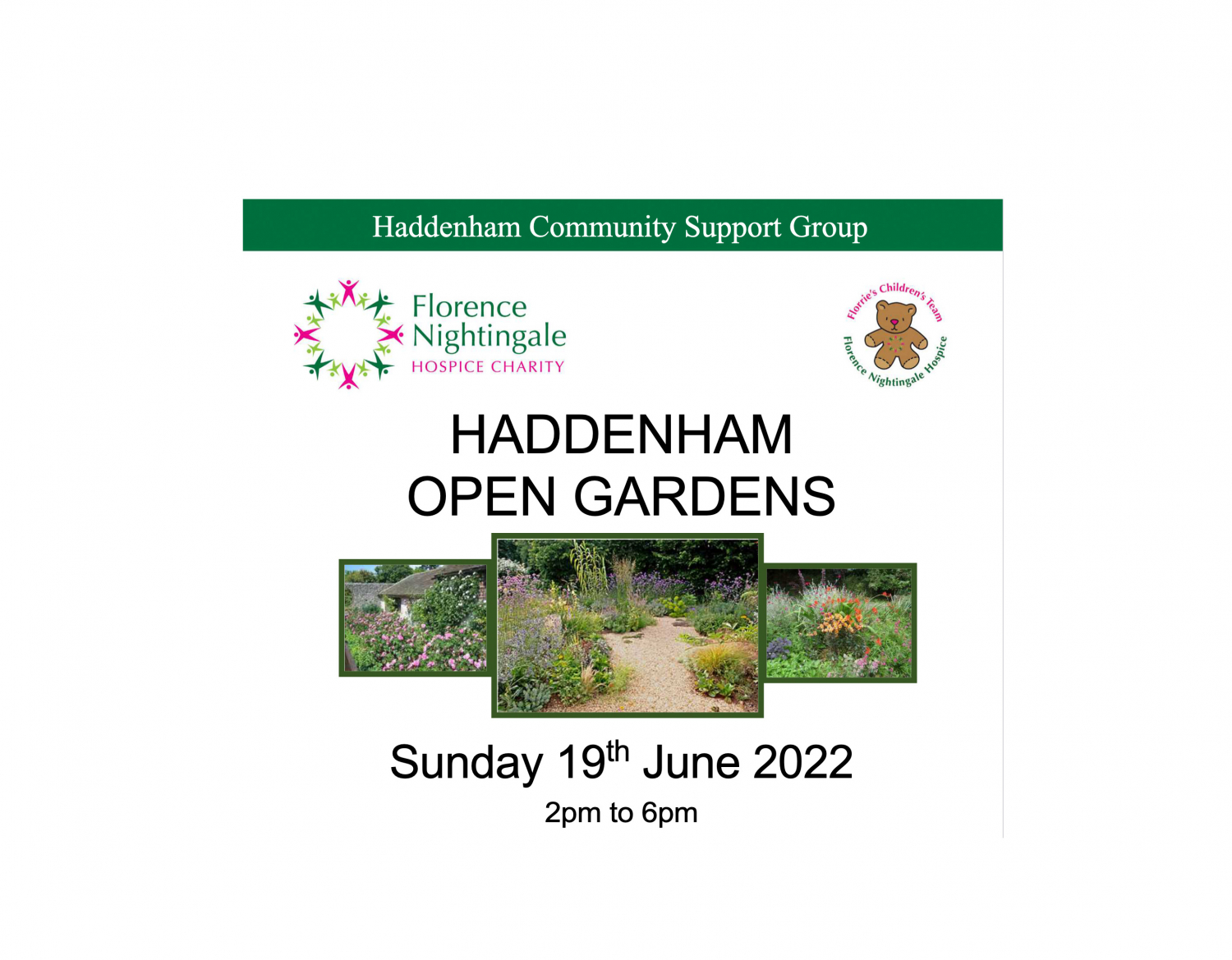 Haddenham Net Open Gardens For Fnhc