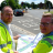 A418 Oxford Road improvements - Mark Shaw and Paul Irwin with plan DSC_1652