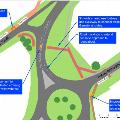 A418 plans (Site 2 - Pearson Close)