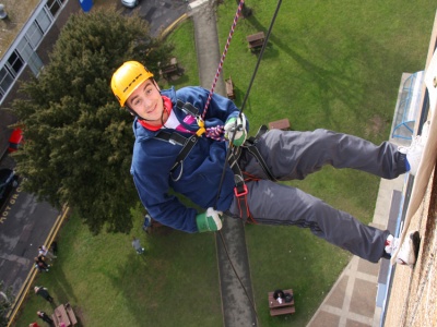 Abseiling for Charity 01