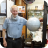 Alan Rose with Globe