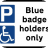 Blue Badge Notice