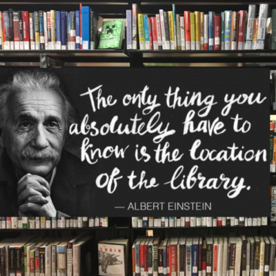 Book-and-Einstein-Quote