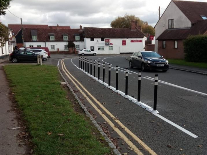 Cycle Lane at Fort End