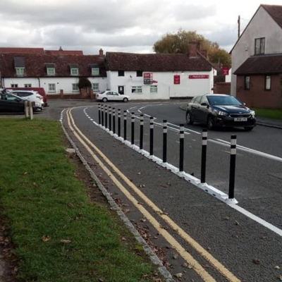 Cycle Lane at Fort End