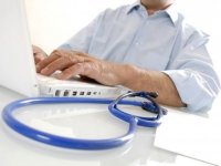 Doctor at Computer