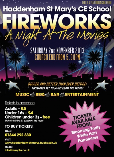 Fireworks Poster 2013
