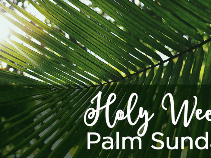 Holy Week - Psalm Sunday