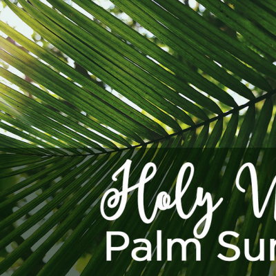 Holy Week - Psalm Sunday