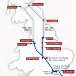 HS2 Route Map