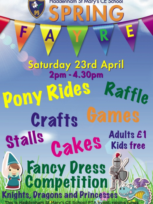 HStM Spring Fair Poster 2016