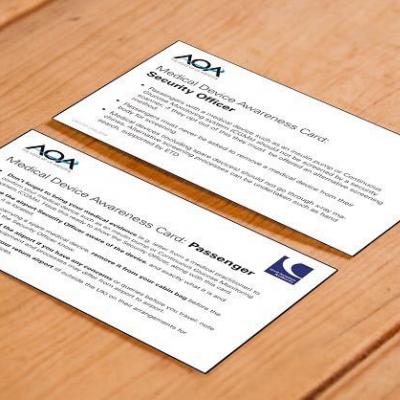 Medical Device Awareness Card