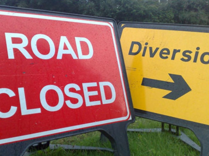 Road Closed Sign