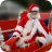 Santa on Sleigh_transp
