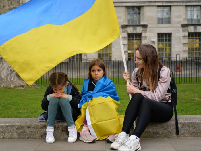 Ukrainian Refugees Pic