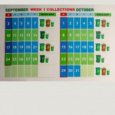 Waste Collection Schedule Week 1bb